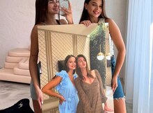 Şüşə tablo kətan canvas portret rəsm çərçivə