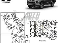 "Mitsubishi L200" mühərrik kəməri və araqatı dəsti