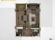 2-otaqlı yeni tikili, Xırdalan ş., 62 m²