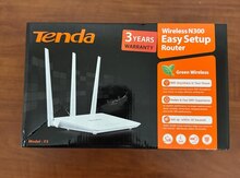 "Tenda F3 N300 2.4 ghz" modem Wi-Fi router
