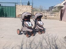Əkiz uşaq arabası