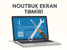 Noutbuk ekran təmiri