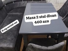 Masa və oturacaqlar