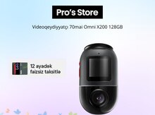 Videoqeydiyyatçı "70mai Omni X200 128GB"