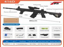 Oyuncaq gel blaster silah original M416 2 daraqlı versiya 103T68