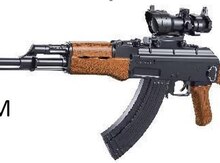 Oyuncaq silah AK+Binokl 107T72
