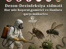 Dezinfeksiya və ilan mübarizə xidməti
