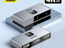 Baseus HDMI-compatible Switcher 4K 60Hz Bi-Direction 1x2/2x1