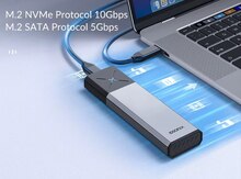 IDsonix 20Gbps M.2 SSD NVMe Enclosure USB-C PCIe NVMe SSD USB 3.2 Gen 2*2 (SSD box)