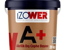 Akrilik xarici qat fasad boyası "A+"