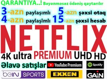 "Netflix" səhifəsi