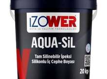 Aqua-sil ipeksi (tam silinə bilən) daxili fasad boyası 20kg