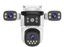 Simsiz Wifi ptz 3 kamera 360° 8mp/4K +64GB