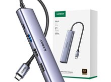 "UGREEN USB-C to 5-in-1-100W CM478-15495" adapteri