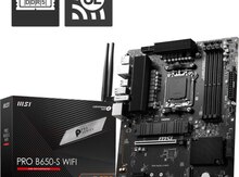 Ana plata "MSI PRO B650-S WIFI AM5 DDR5 Wi-Fi 6E"