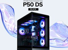 Zalman P50 DS Black | Aquarium Korpus | 4x ARGB Fan
