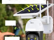 Simsiz 4G sim kartlı Solar ptz kamera 360° 3mp/2K