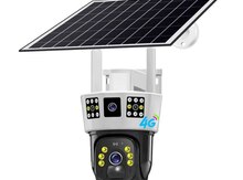 4G sim kartl ptz 2 kamera 360° 8mp/4K+64gb