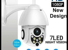 Simsiz Wi-Fi ptz kamera 360° 3mp/2K +64GB