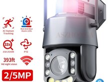 Simsiz Wifi ptz kamera 360° 3mp/2K +64gb 
