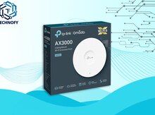 TP-Link - EAP650 (AX3000 Ceiling Mount  Wi-Fi 6 Access Point)