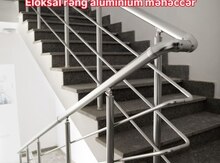 Alüminiumdan məhəccərlərin quraşdırılması 