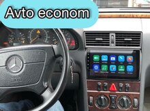 "Mercedes W202" android monitoru
