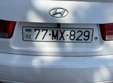 Avtomobil qeydiyyat  nişanı - 77-MX-829 itib