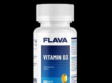 Vitamin D3-60 kapsul "Flava" 