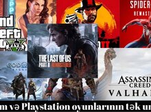 PC və PlayStation oyunları 