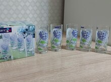 "Luminarc HORTENSİA BLUE" stəkan dəsti