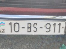 Avtomobil qeydiyyat nişanı - 10-BS-911