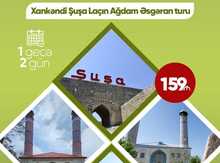 Xankəndi-Şuşa-Laçın-Ağdam-Əsgəran-Xocalı-Zəngilan-Cəbrayıl turu