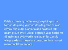 Fəhlə işi axtarıram