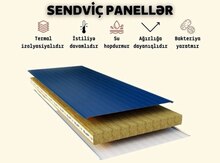 Sendviç panelin hazırlanması və profnastil
