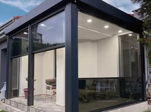 Geoteen cam balkon və tent sistemi(pergola)