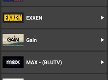 Netflix, Exxen, Amazon prime, Gain və s. kanalların qoşulması
