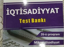 "İqtisadiyyat" test bankı