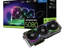 Video kart "PNY TRIPLE FAN GEFORCE RTX 5080 16GB ARGB EPIC-X""