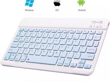 Ultra-Slim Bluetooth Keyboard Portable Mini Wireless Keyboard Rechargeable
