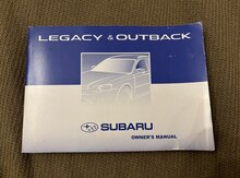 Subaru Legacy and Outback owner's manual