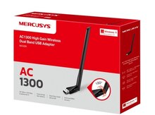 MA30H AC1300 Yüksək Qazanclı Simsiz Dual Band USB Adapter