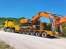 Yük avtomobillərinin və ağır texnikaların, tikinti texnikalarının daşınması xidməti