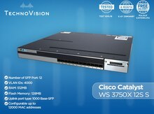 Cisco Catalyst WS 3750X 12S S