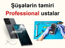 Samsung çat şüşələrin təmiri