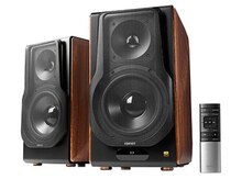 Edifier S3000MK II  Brown  Premium, 256W, BT 5.0, Balanced XLR, Optical, Coaxial, Line In, USB