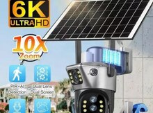 Simsiz 4G sim kartl Solar ptz 2 kamera 360° 8mp/4K