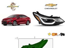 "Chevrolet Cruze 2016-2017" LED fara