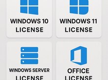 Windows 10, 11, server və office üçün lisenziyalar
