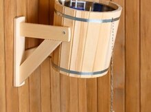 Sauna və hamam üçün şok vedrəsi